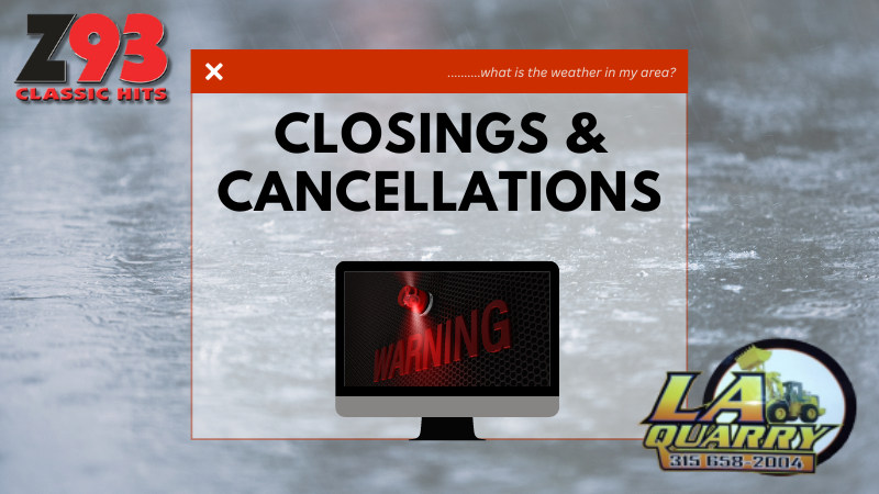 Delays, Closings & Cancellations
